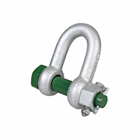 G-4133 Green Pin Dee Shackles Product Render 1